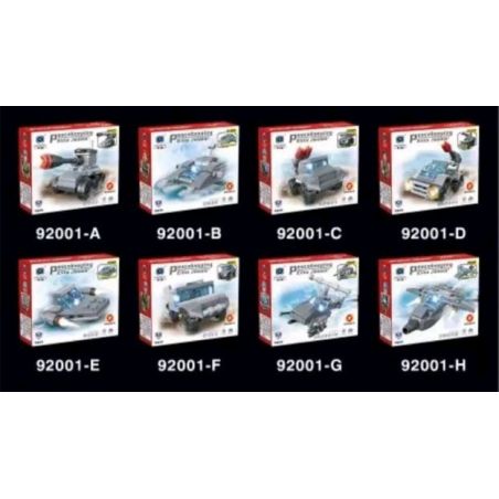 HENGTAI 92001 non  BẦY THÂY MA bộ đồ chơi xếp lắp ráp ghép mô hình Call Of Duty PEACEKEEPING ELITE 297 khối