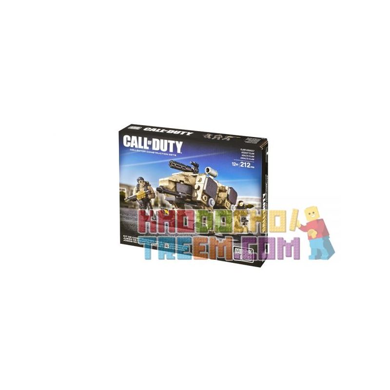 MEGA BLOKS DCL10 non  CLAW TẤN CÔNG bộ đồ chơi xếp lắp ráp ghép mô hình Call Of Duty CLAW ASSAULT 212 khối