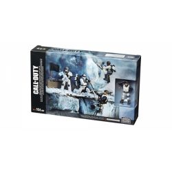 MEGA BLOKS DPB53 non  LỰC LƯỢNG BẮC CỰC bộ đồ chơi xếp lắp ráp ghép mô hình Call Of Duty ARCTIC TROOPERS 106 khối