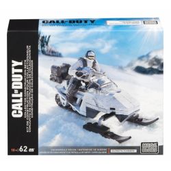 MEGA BLOKS DPW83 XIANG JUN XJ989 XJ861 non  PHÁT HIỆN XE TRƯỢT TUYẾT bộ đồ chơi xếp lắp ráp ghép mô hình Call Of Duty SNOWMOBILE RECON 62 khối