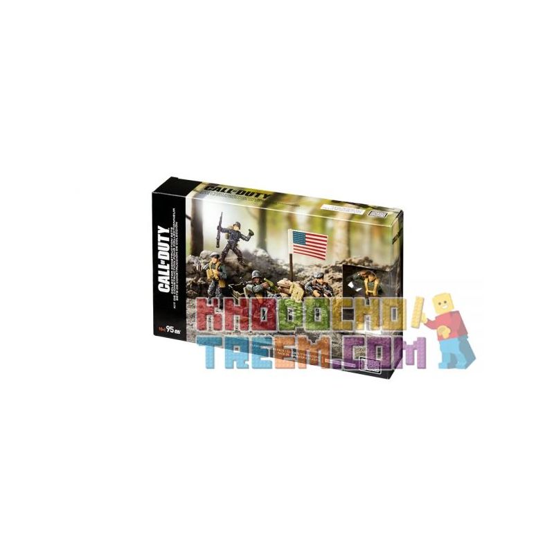 MEGA BLOKS DPW86 non  TÚI BỘ BINH CỔ ĐIỂN bộ đồ chơi xếp lắp ráp ghép mô hình Call Of Duty CLASSIC INFANTRY PACK 95 khối
