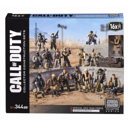 MEGA BLOKS DWB25 non  LỰC LƯỢNG HOẠT ĐỘNG ĐẶC BIỆT bộ đồ chơi xếp lắp ráp ghép mô hình Call Of Duty SPECIAL OPS TASK FORCE 344 khối