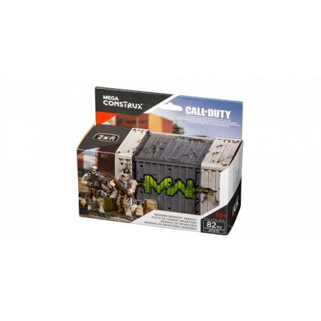 MEGA BLOKS DYD75 non  QUÂN ĐỘI TIỀN ĐỒN LÍNH ĐÁNH THUÊ bộ đồ chơi xếp lắp ráp ghép mô hình Call Of Duty MODERN INFANTRY ARMORY 82 khối