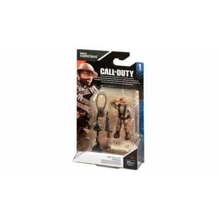 MEGA BLOKS FDY64 non  CHUYÊN GIA BOM MÌN bộ đồ chơi xếp lắp ráp ghép mô hình Call Of Duty MINE SPECIALIST 20 khối