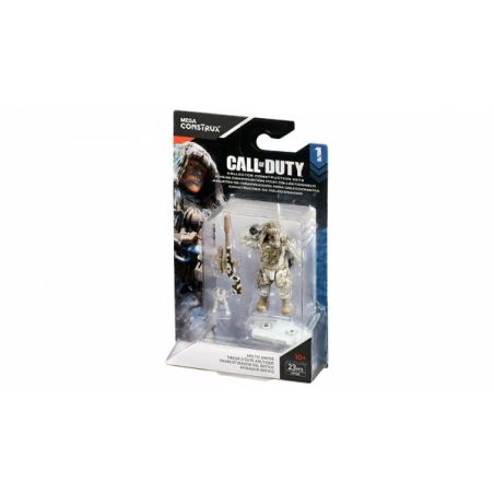 MEGA BLOKS FDY65 non  BẮN TỈA BẮC CỰC bộ đồ chơi xếp lắp ráp ghép mô hình Call Of Duty ARCTIC SNIPER 23 khối