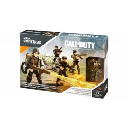 MEGA BLOKS FDY75 non  SÚNG PHUN LỬA bộ đồ chơi xếp lắp ráp ghép mô hình Call Of Duty FLAMETHROWER SHOCK TROOPS 110 khối