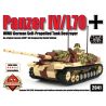 BRICKMANIA 2041 non  PHÁO CHỐNG TĂNG TỰ HÀNH SỐ 4 L 70 bộ đồ chơi xếp lắp ráp ghép mô hình Military Army PANZER IV/L70 Quân Sự Bộ Đội 565 khối