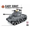 BRICKMANIA 2051 non  BỘ XE TĂNG SHERMAN EIGHT-M4A3E8 (76) W EASY bộ đồ chơi xếp lắp ráp ghép mô hình Military Army EASY EIGHT - M4A3E8(76)W SHERMAN TANK KIT Quân Sự Bộ Đội 713 khối