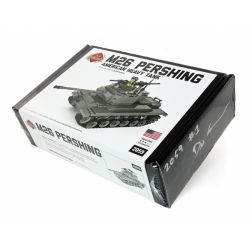BRICKMANIA 2059 non  BỘ M26 PERSHING TANK-PREMIUM BLACK BOX EDITION bộ đồ chơi xếp lắp ráp ghép mô hình Military Army M26 PERSHING TANK - PREMIUM BLACK BOX EDITION KIT Quân Sự Bộ Đội 696 khối