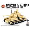 BRICKMANIA 2070 non  BỘ XÂY DỰNG LOẠI F BỂ SỐ 4 bộ đồ chơi xếp lắp ráp ghép mô hình Military Army PANZER IV AUSF BUILDING KIT Quân Sự Bộ Đội 535 khối
