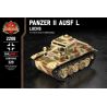 BRICKMANIA 2208 non  LOẠI 2 XE TĂNG bộ đồ chơi xếp lắp ráp ghép mô hình Military Army PANZER II AUSF L - LUCHS Quân Sự Bộ Đội 329 khối