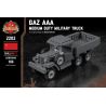 BRICKMANIA 2203 non  GAZ AAA-XE TẢI QUÂN SỰ HẠNG TRUNG bộ đồ chơi xếp lắp ráp ghép mô hình Military Army GAZ AAA - MEDIUM DUTY MILITARY TRUCK Quân Sự Bộ Đội 166 khối