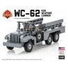 BRICKMANIA 2107 non  NHÀ CUNG CẤP VŨ KHÍ WC-62 6X6 bộ đồ chơi xếp lắp ráp ghép mô hình Military Army WC-62 6X6 WEAPONS CARRIER Quân Sự Bộ Đội 234 khối