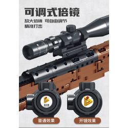 PanlosBrick 670012 Panlos Brick 670012 non  SÚNG TRƯỜNG KAR98K MAUSER bộ đồ chơi xếp lắp ráp ghép mô hình Military Army PARADE RIFLE Quân Sự Bộ Đội 1022 khối