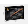 PanlosBrick 670012 Panlos Brick 670012 non  SÚNG TRƯỜNG KAR98K MAUSER bộ đồ chơi xếp lắp ráp ghép mô hình Military Army PARADE RIFLE Quân Sự Bộ Đội 1022 khối