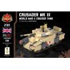 BRICKMANIA 2181 non  CRUSADER TANK MK III-XE TĂNG HÀNH TRÌNH TRONG THẾ CHIẾN bộ đồ chơi xếp lắp ráp ghép mô hình Military Army CRUSADER MK III - WORLD WAR CRUISER TANK Quân Sự Bộ Đội 538 khối