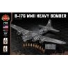 BRICKMANIA 2183 non  MÁY BAY NÉM BOM HẠNG NẶNG B-17G-THẾ CHIẾN II bộ đồ chơi xếp lắp ráp ghép mô hình Military Army B-17G WWII HEAVY BOMBER Quân Sự Bộ Đội 3074 khối