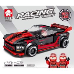 LEYI 31015 non  RẮN HỔ MANG LÙI XE bộ đồ chơi xếp lắp ráp ghép mô hình Racing Cuộc Đua 322 khối