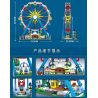 MouldKing 11006 Mould King 11006 non  ĐU QUAY bộ đồ chơi xếp lắp ráp ghép mô hình Creator FERRIS WHEEL Sáng Tạo 3836 khối