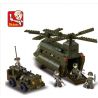 SLUBAN M38-B6600 B6600 6600 M38B6600 38-B6600 non  MÁY BAY VẬN TẢI CHINOOK bộ đồ chơi xếp lắp ráp ghép mô hình Land Forces 2 Sức Mạnh Mặt Đất 370 khối