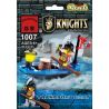 Enlighten 1007 Qman 1007 non  TÀU KHO BÁU bộ đồ chơi xếp lắp ráp ghép mô hình Medieval Castle TRANSPORT BOAT Chiến Tranh Trung Cổ 30 khối