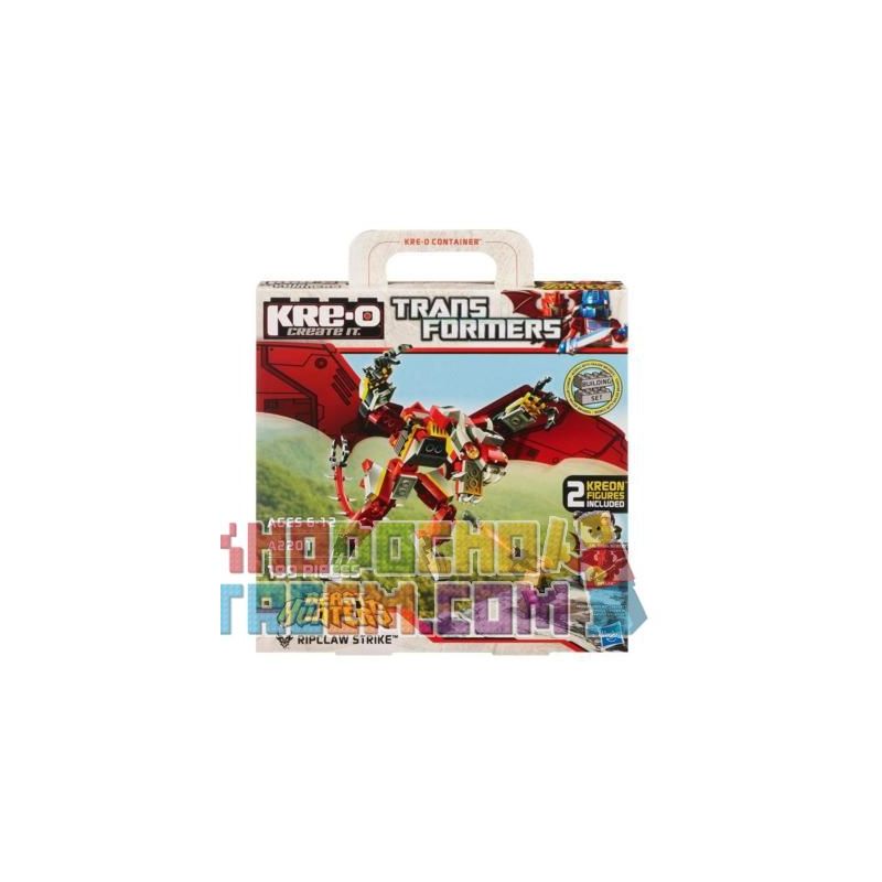 KRE-O A2201 2201 non  CLAW TẤN CÔNG bộ đồ chơi xếp lắp ráp ghép mô hình Movie & Game RIPCLAW STRIKE BUILDING SET Phim Và Trò Chơi 199 khối