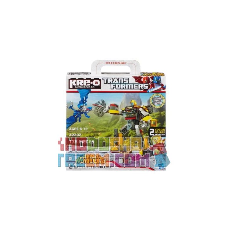 KRE-O A2202 2202 non  BATTLE NET. bộ đồ chơi xếp lắp ráp ghép mô hình Movie & Game BATTLE NET BUMBLEBEE SET Phim Và Trò Chơi 178 khối