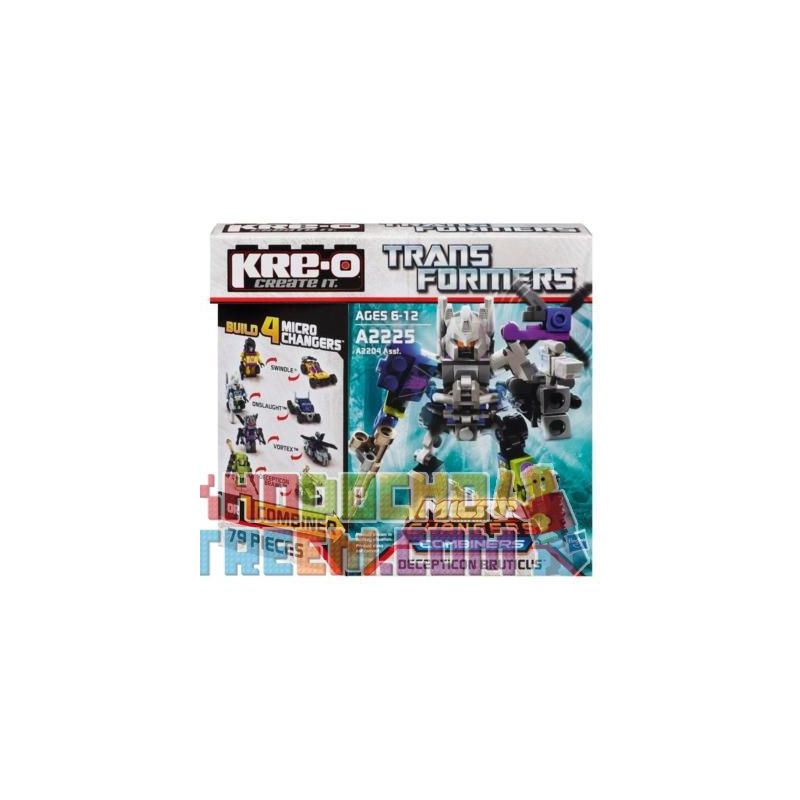KRE-O A2225 2225 non  BÁO bộ đồ chơi xếp lắp ráp ghép mô hình Movie & Game DECEPTICON BRUTICUS SET Phim Và Trò Chơi 79 khối