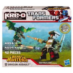 KRE-O A2234 2234 non  DRAGON STRIKE. bộ đồ chơi xếp lắp ráp ghép mô hình Movie & Game DRAGON ASSAULT SET Phim Và Trò Chơi 42 khối