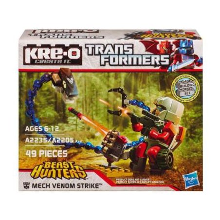KRE-O A2235 2235 non  MÁY ĐỘC TẤN CÔNG ÁO GIÁP bộ đồ chơi xếp lắp ráp ghép mô hình Movie & Game MECH VENOM STRIKE SET Phim Và Trò Chơi 49 khối