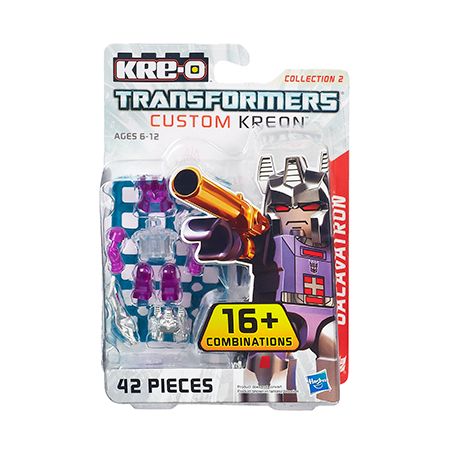 KRE-O A7316 7316 non  NHÂN VẬT NHỎ KREON TÙY CHỈNH GÂY CHẤN ĐỘNG BẦU TRỜI bộ đồ chơi xếp lắp ráp ghép mô hình Collectable Minifigures CUSTOM KREON GALVATRON SET Búp Bê Sưu Tầm 42 khối