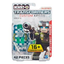 KRE-O A7317 7317 non  TRÌNH KIỂM TRA CẤU HÌNH NHỎ KREON TÙY CHỈNH bộ đồ chơi xếp lắp ráp ghép mô hình Collectable Minifigures CUSTOM KREON AUTOBOT HOUND SET Búp Bê Sưu Tầm 42 khối