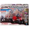 KRE-O 36954 non  MÔ TÔ RƯỢT ĐUỔI bộ đồ chơi xếp lắp ráp ghép mô hình Motorcycle Motorbike CYCLE CHASE Xe Hai Bánh 77 khối