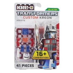 KRE-O A6085 6085 non  KRE-O TRANSFORMERS TÙY CHỈNH MINIFIGURE OPTIMUS PRIME bộ đồ chơi xếp lắp ráp ghép mô hình KRE-O TRANSFORMERS CUSTOM KREON OPTIMUS PRIME SET Robot Đại Chiến Người Máy Biến Hình 41 khối
