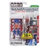KRE-O A6085 6085 non  KRE-O TRANSFORMERS TÙY CHỈNH MINIFIGURE OPTIMUS PRIME bộ đồ chơi xếp lắp ráp ghép mô hình KRE-O TRANSFORMERS CUSTOM KREON OPTIMUS PRIME SET Robot Đại Chiến Người Máy Biến Hình 41 khối