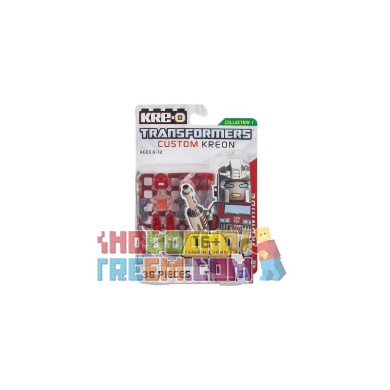 KRE-O A6086 6086 non  KRE-O TRANSFORMERS NGƯỜI TÙY CHỈNH bộ đồ chơi xếp lắp ráp ghép mô hình KRE-O TRANSFORMERS CUSTOM KREON IRONHIDE SET Robot Đại Chiến Người Máy Biến Hình 38 khối
