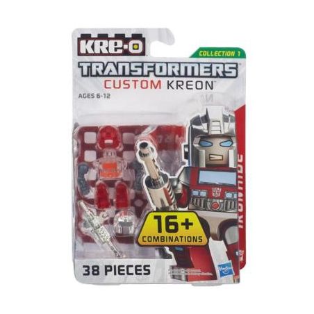 KRE-O A6086 6086 non  KRE-O TRANSFORMERS NGƯỜI TÙY CHỈNH bộ đồ chơi xếp lắp ráp ghép mô hình KRE-O TRANSFORMERS CUSTOM KREON IRONHIDE SET Robot Đại Chiến Người Máy Biến Hình 38 khối