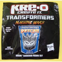 KRE-O 22985 non  BỘ KRE-O ĐỘC QUYỀN CỦA BOTCON 2013 bộ đồ chơi xếp lắp ráp ghép mô hình Movie & Game BOTCON 2013 EXCLUSIVE KRE-O SET Phim Và Trò Chơi