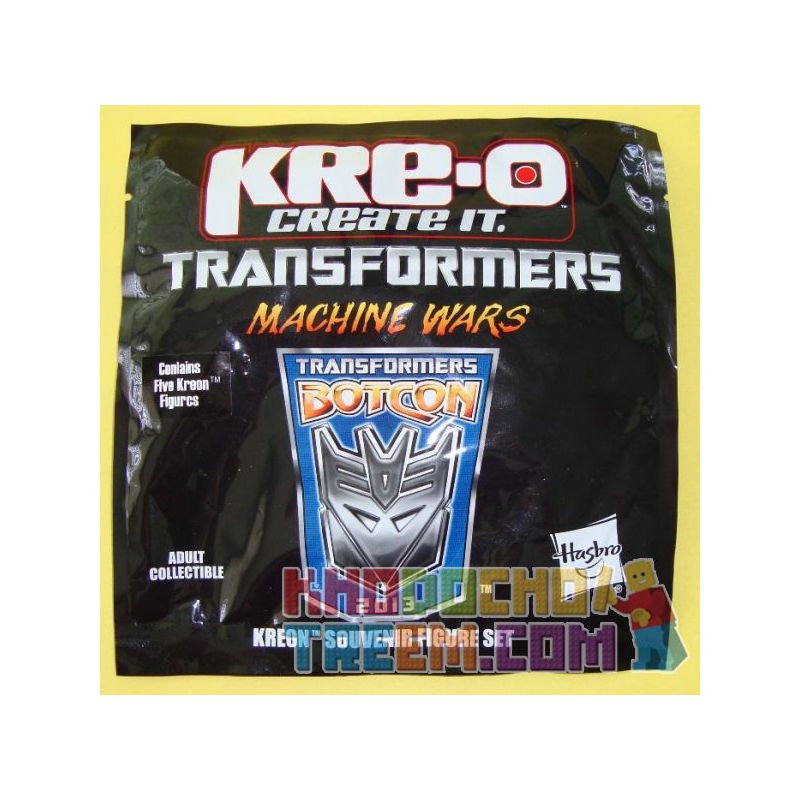 KRE-O 22985 non  BỘ KRE-O ĐỘC QUYỀN CỦA BOTCON 2013 bộ đồ chơi xếp lắp ráp ghép mô hình Movie & Game BOTCON 2013 EXCLUSIVE KRE-O SET Phim Và Trò Chơi