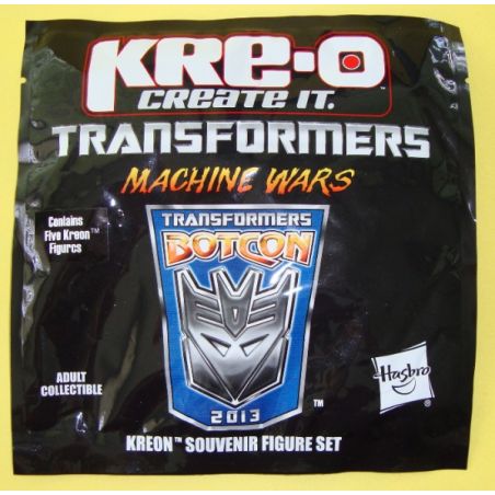KRE-O 22985 non  BỘ KRE-O ĐỘC QUYỀN CỦA BOTCON 2013 bộ đồ chơi xếp lắp ráp ghép mô hình Movie & Game BOTCON 2013 EXCLUSIVE KRE-O SET Phim Và Trò Chơi