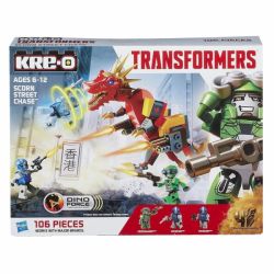 KRE-O A6950 6950 non  RƯỢT ĐUỔI TRÊN ĐƯỜNG PHỐ bộ đồ chơi xếp lắp ráp ghép mô hình Street SCORN STREET CHASE 106 khối