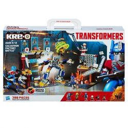 KRE-O A6952 6952 non  TẤN CÔNG NHÀ MÁY TIANGONG bộ đồ chơi xếp lắp ráp ghép mô hình Factory GALVATRON FACTORY BATTLE SET 388 khối
