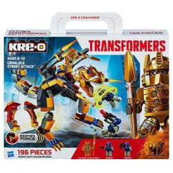KRE-O A6955 6955 non  TẤN CÔNG ĐƯỜNG PHỐ CHẶT CHẼ bộ đồ chơi xếp lắp ráp ghép mô hình Street GRIMLOCK STREET ATTACK 106 khối