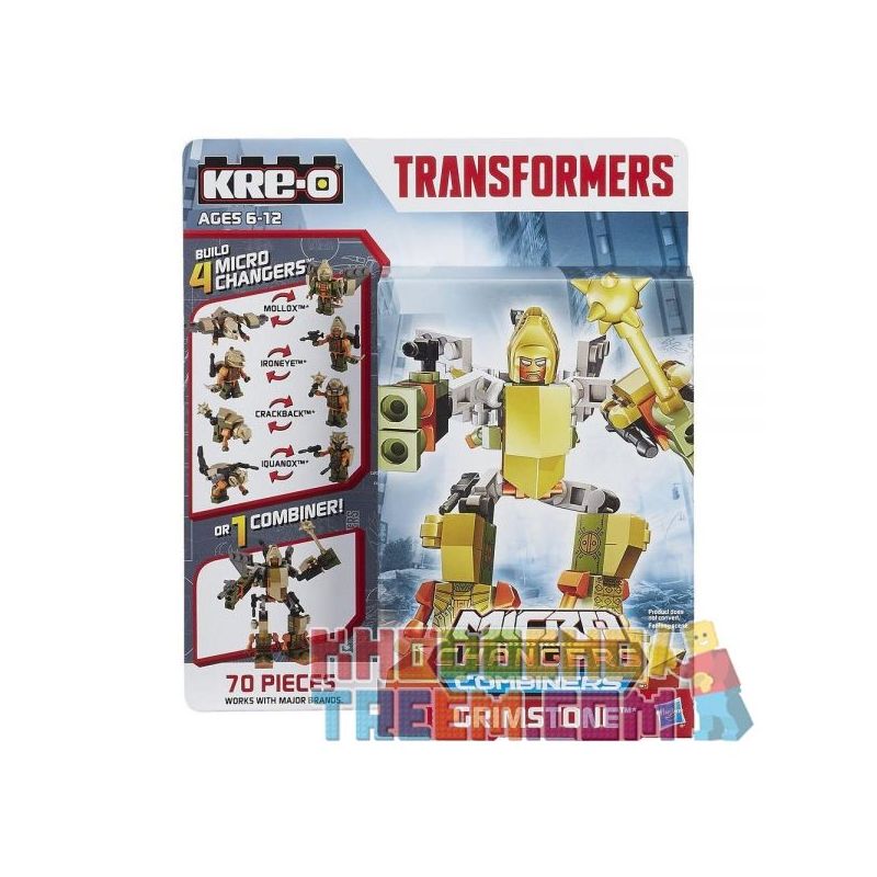 KRE-O A7827 7827 non  ĐÁ CỨNG bộ đồ chơi xếp lắp ráp ghép mô hình Movie & Game GRIMSTONE Phim Và Trò Chơi 100 khối