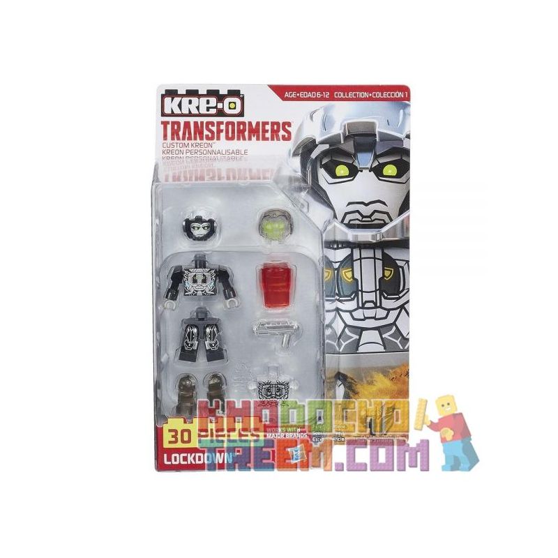 KRE-O A7838 7838 non  CẤU HÌNH GIAM CẦM NHỎ TÙY CHỈNH KRE-O bộ đồ chơi xếp lắp ráp ghép mô hình Collectable Minifigures CUSTOM KREON LOCKDOWN Búp Bê Sưu Tầm 30 khối