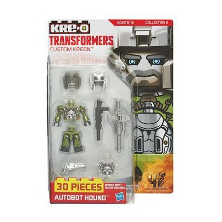 KRE-O A9227 9227 non  KRE-O CUSTOM MINIFIGURE THANH TRA bộ đồ chơi xếp lắp ráp ghép mô hình Collectable Minifigures CUSTOM KREON AUTOBOT HOUND SET Búp Bê Sưu Tầm 30 khối