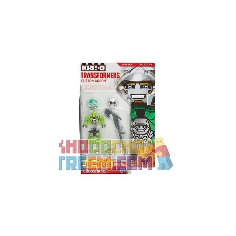 KRE-O A9228 9228 non  ĐƯỜNG CHÉO NHỎ TÙY CHỈNH KRE-O bộ đồ chơi xếp lắp ráp ghép mô hình Collectable Minifigures CUSTOM KREON CROSSHAIRS SET Búp Bê Sưu Tầm 30 khối