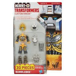KRE-O A9229 9229 non  BUMBLEBEE MINIFIGURE TÙY CHỈNH KRE-O bộ đồ chơi xếp lắp ráp ghép mô hình Collectable Minifigures CUSTOM KREON BUMBLEBEE SET Búp Bê Sưu Tầm 30 khối