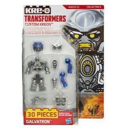 KRE-O A9230 9230 non  CẤU HÌNH THU NHỎ TÙY CHỈNH KRE-O GÂY CHẤN ĐỘNG BẦU TRỜI bộ đồ chơi xếp lắp ráp ghép mô hình Collectable Minifigures CUSTOM KREON GALVATRON SET Búp Bê Sưu Tầm 30 khối