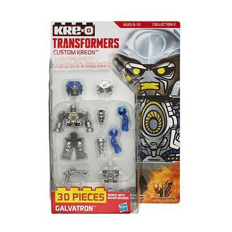 KRE-O A9230 9230 non  CẤU HÌNH THU NHỎ TÙY CHỈNH KRE-O GÂY CHẤN ĐỘNG BẦU TRỜI bộ đồ chơi xếp lắp ráp ghép mô hình Collectable Minifigures CUSTOM KREON GALVATRON SET Búp Bê Sưu Tầm 30 khối